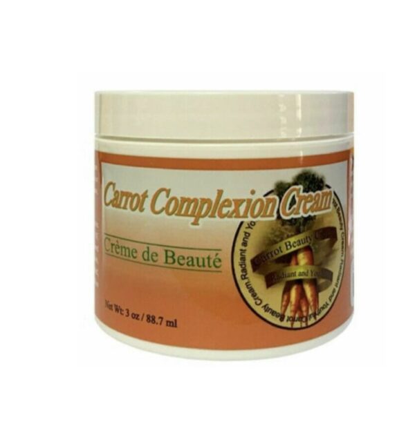 Carrot Completion Cream with carrot oil.