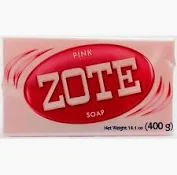 Zote  Soap Pink & White